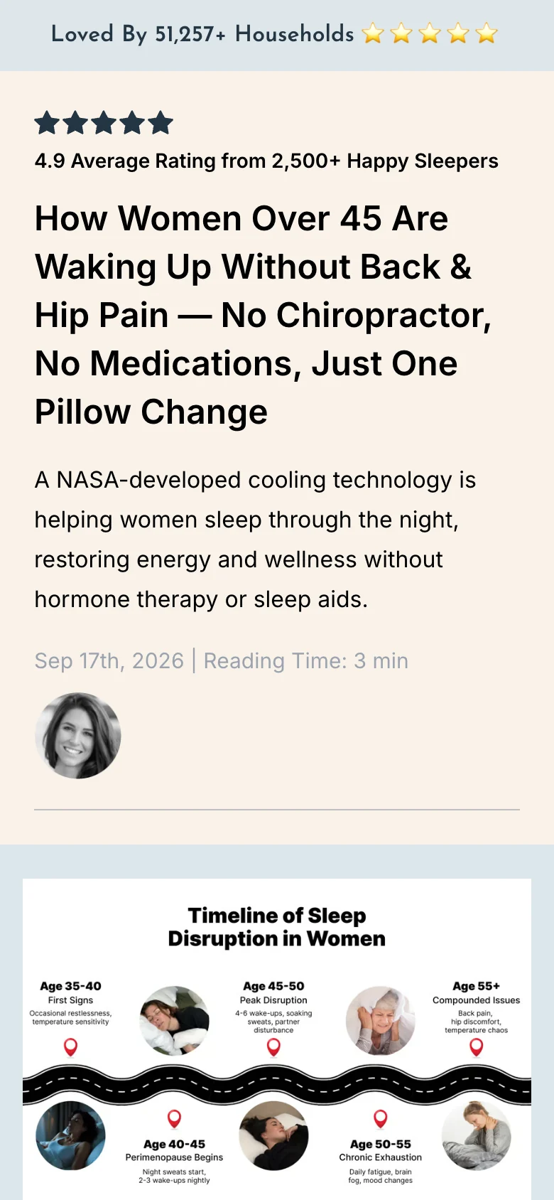 Plufl advertorial, another captured headline